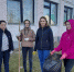 Уборка территории вокруг техникума - Плесецкий торгово-промышленный техникум