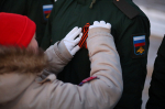 К месту несения службы из Архангельска отправилась очередная команда призывников