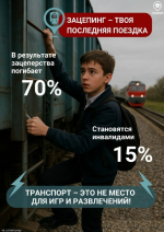 90% пострадавших от зацепинга — несовершеннолетние